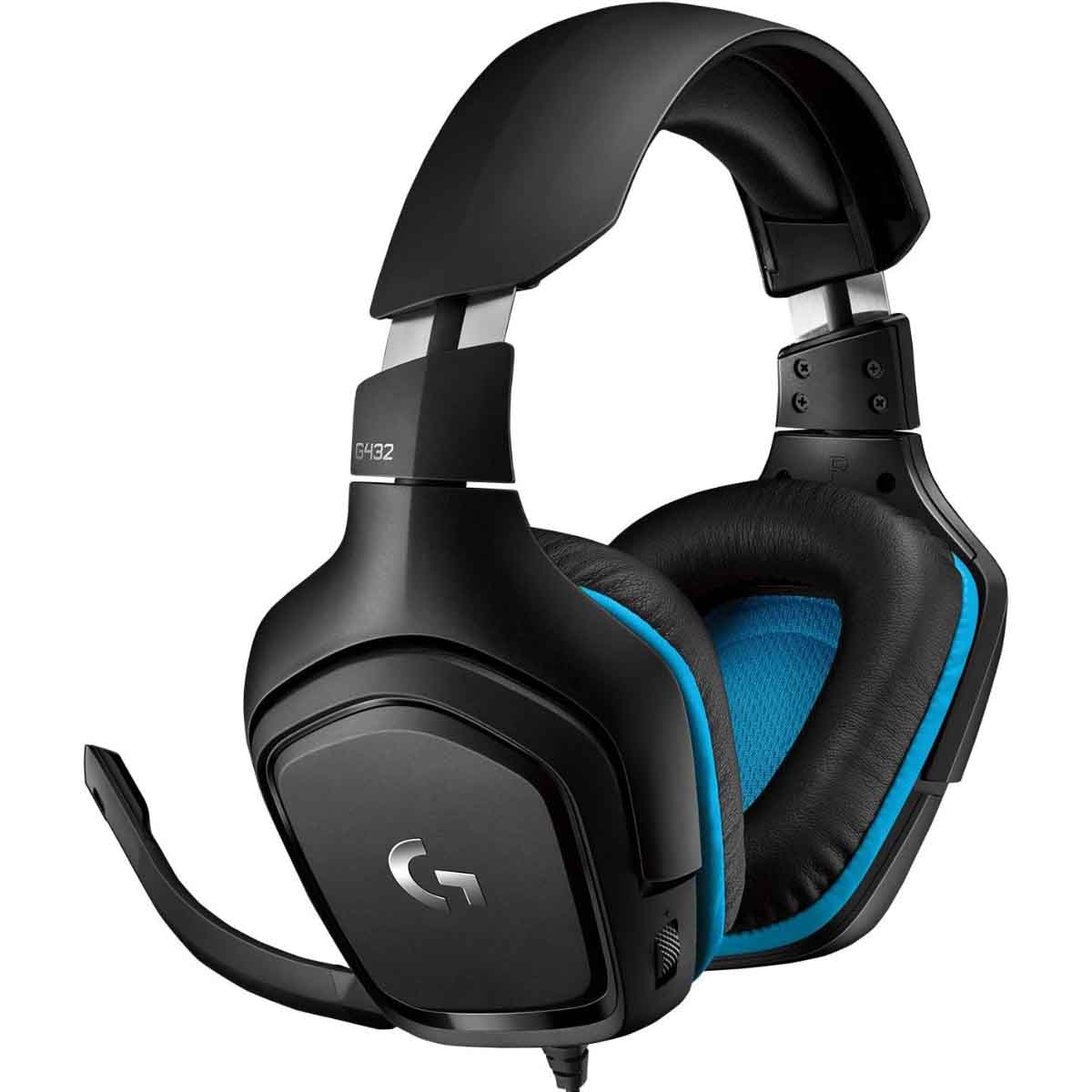 Logitech Black G432 Wired Gaming Headset