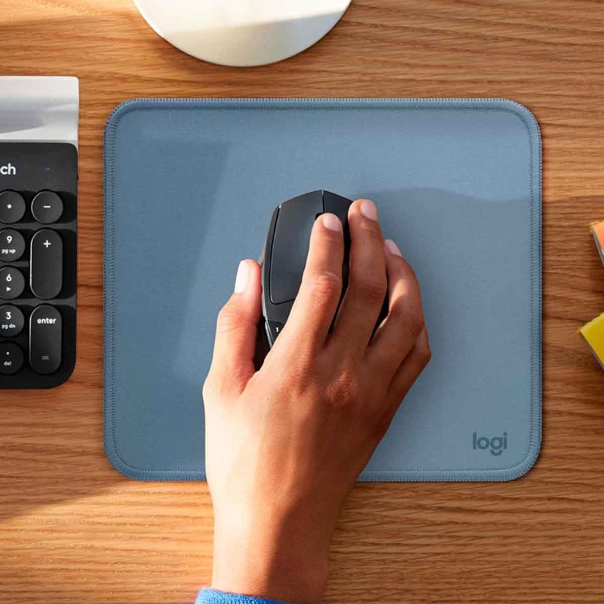 Logitech Blue/Grey Studio Mouse Pad