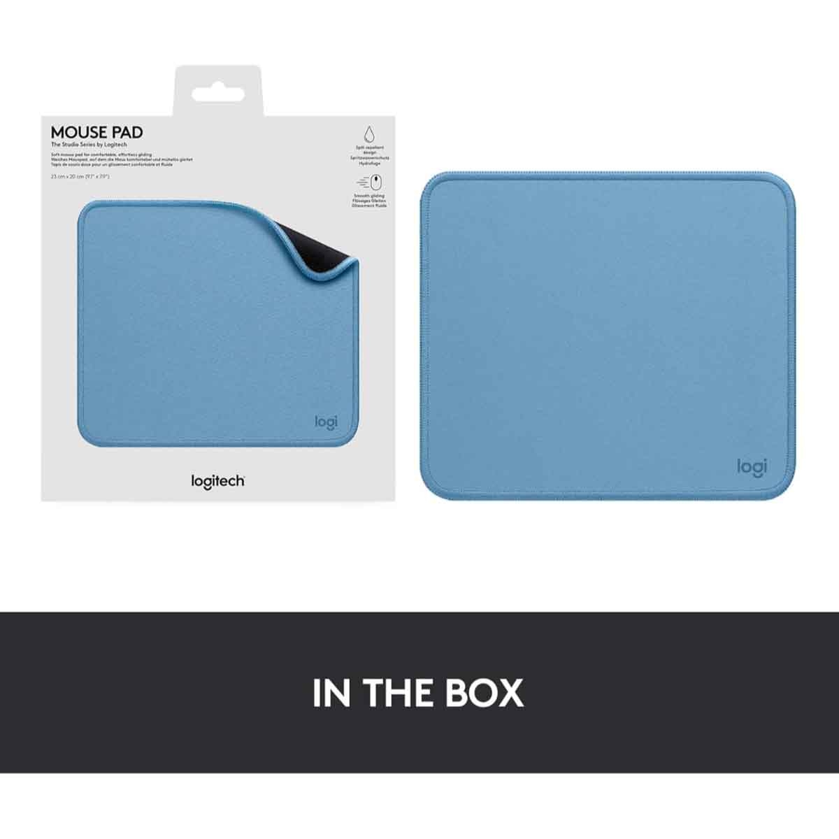 Logitech Blue/Grey Studio Mouse Pad