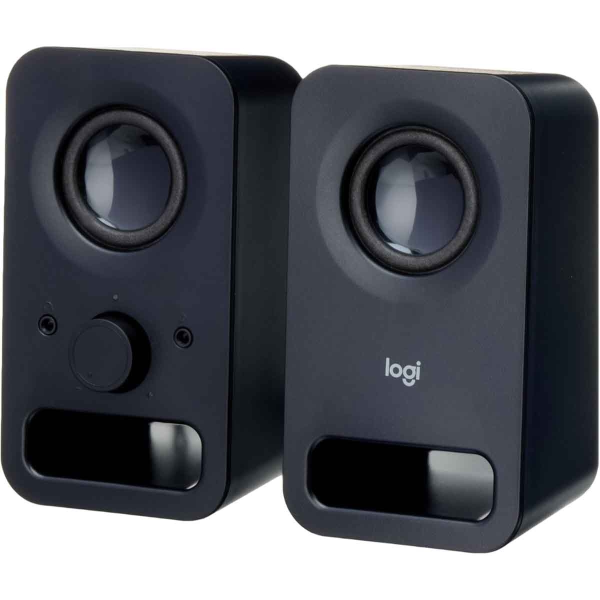 Logitech Midnight Black Z150 Compact Multimedia Stereo Speakers