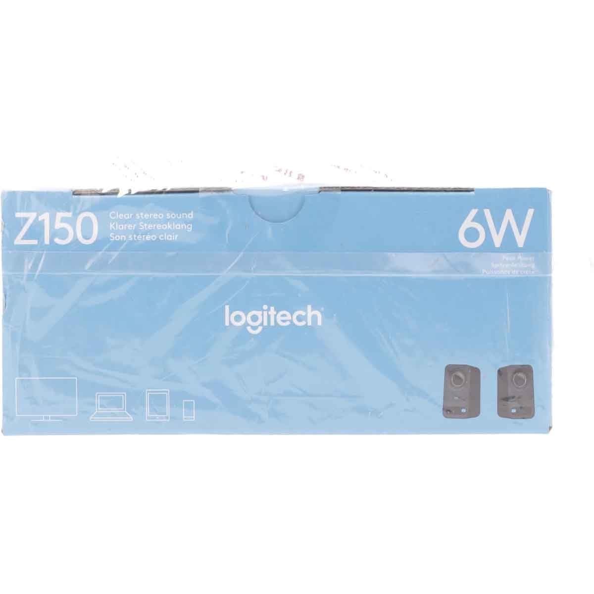 Logitech Midnight Black Z150 Compact Multimedia Stereo Speakers