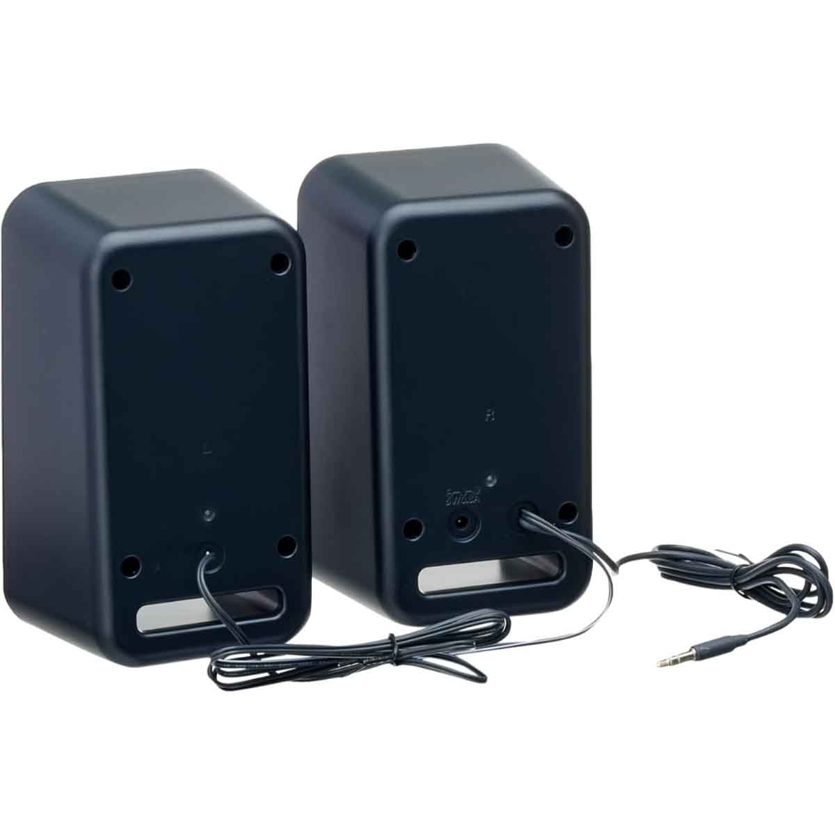 Logitech Midnight Black Z150 Compact Multimedia Stereo Speakers