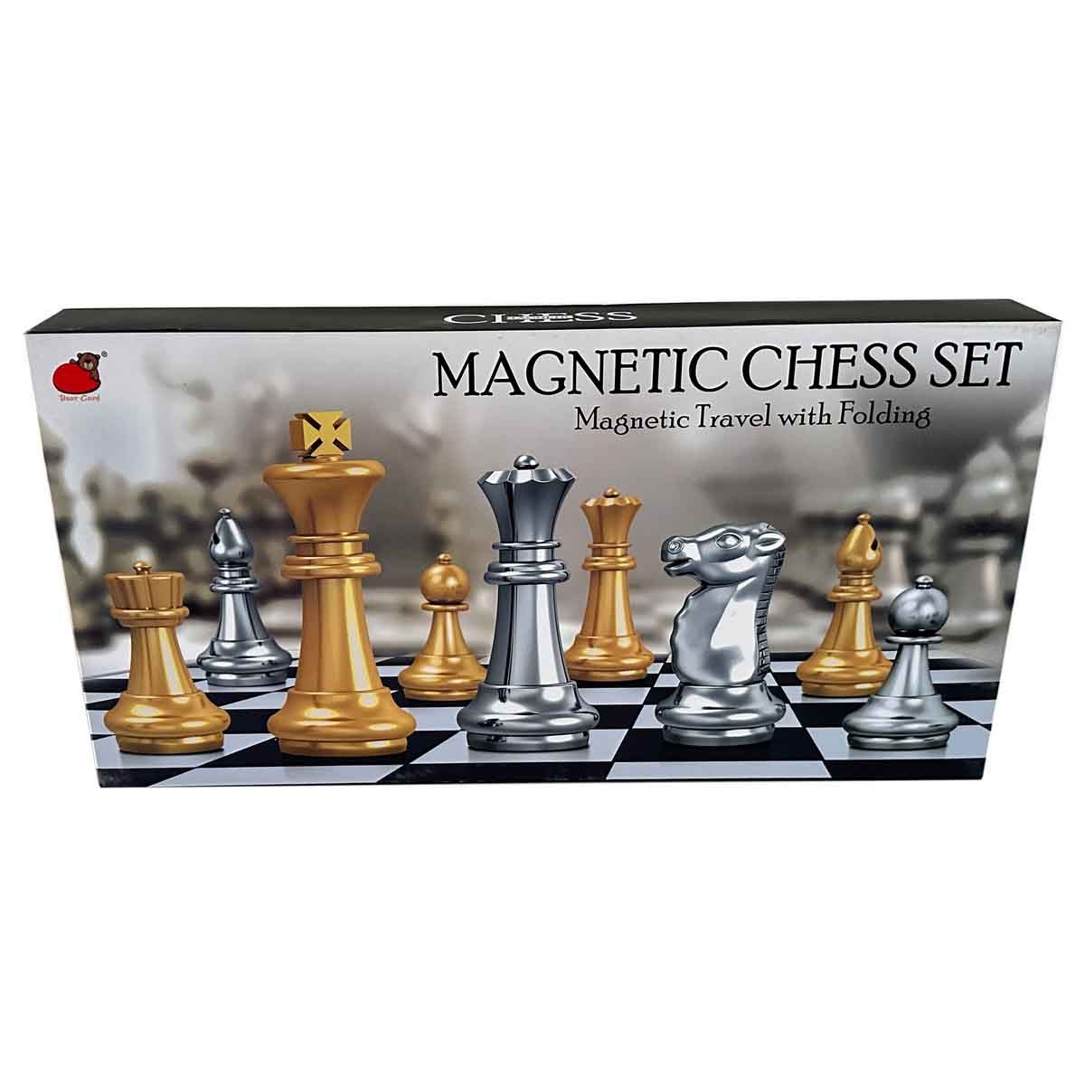 شيونغ باي تويز مجموعة شطرنج مغناطيسية للجنسين، عمر 3-4 سنوات