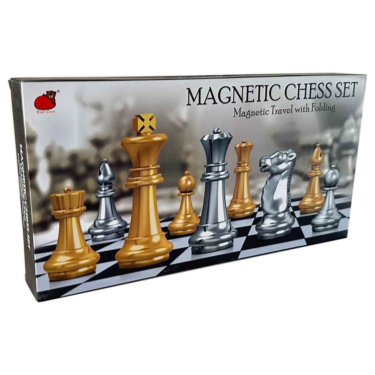 شيونغ باي تويز مجموعة شطرنج مغناطيسية للجنسين، عمر 3-4 سنوات