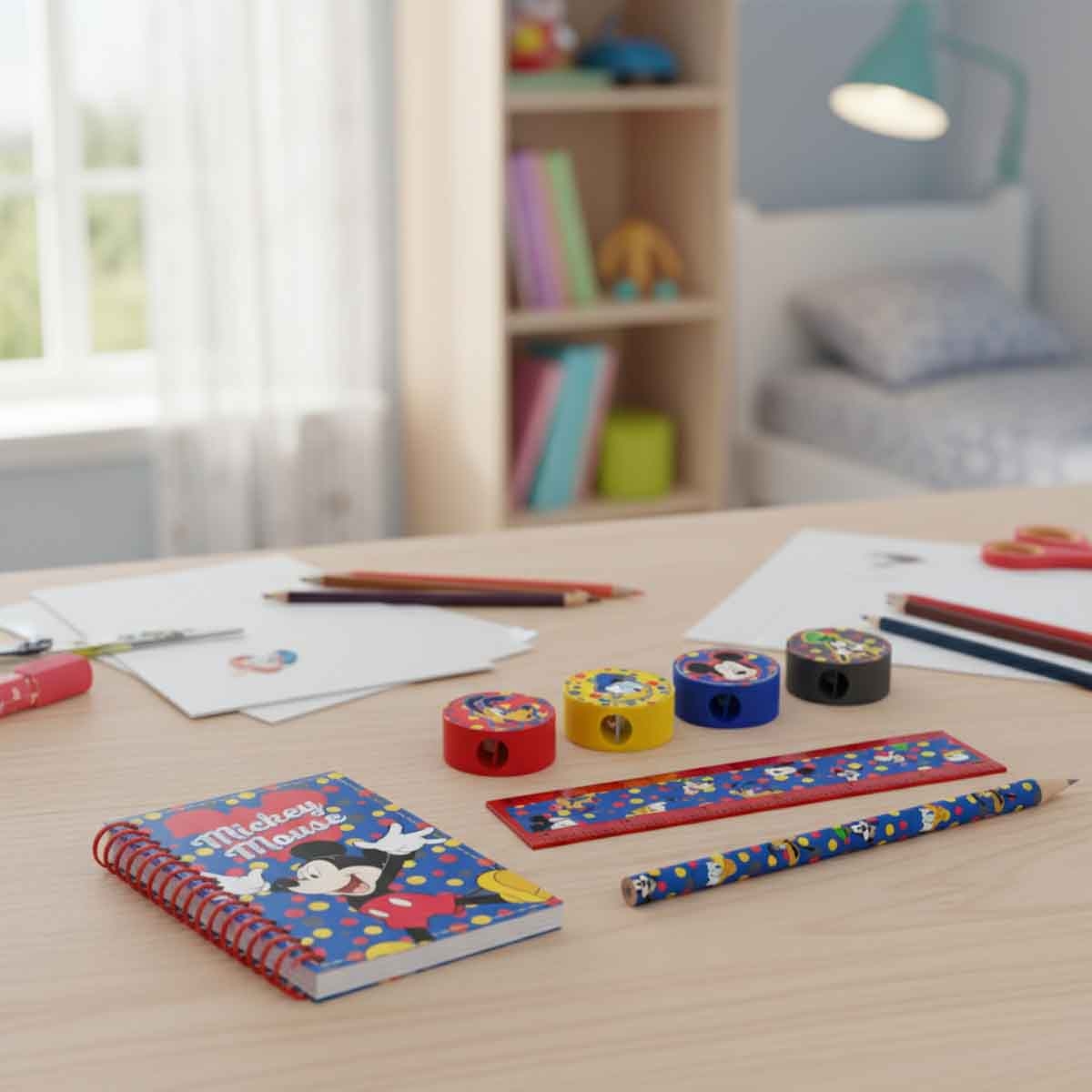 Mickey Mouse 16-Piece Stationery Set
