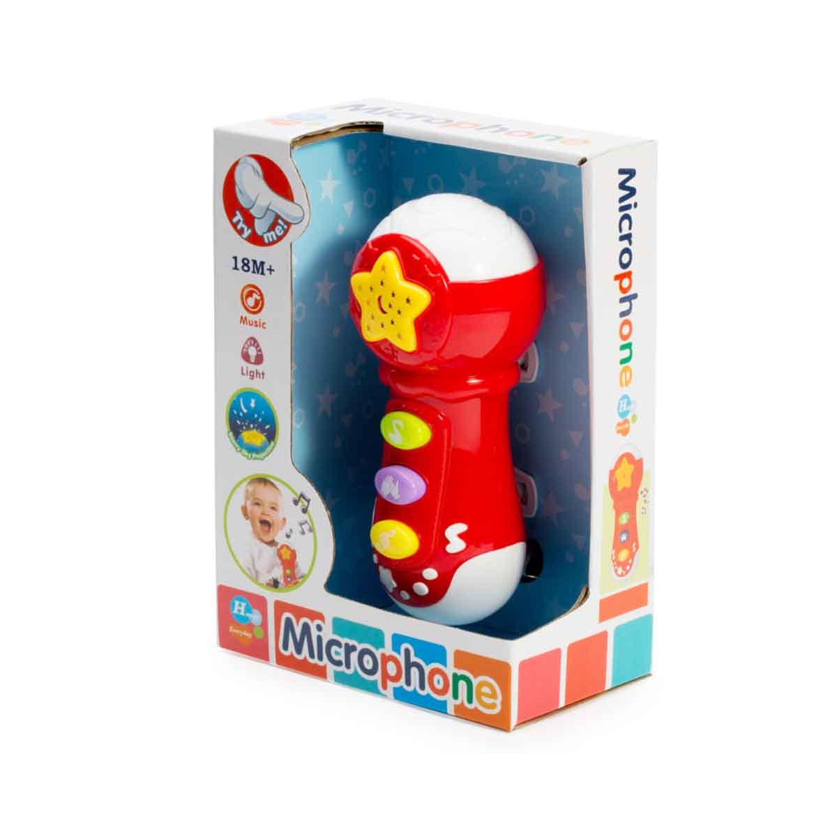 Kos Group Assorted Microphone Musical Toy Toddler, 0-2 Years