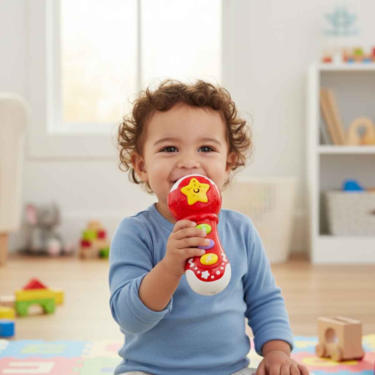 Kos Group Assorted Microphone Musical Toy Toddler, 0-2 Years