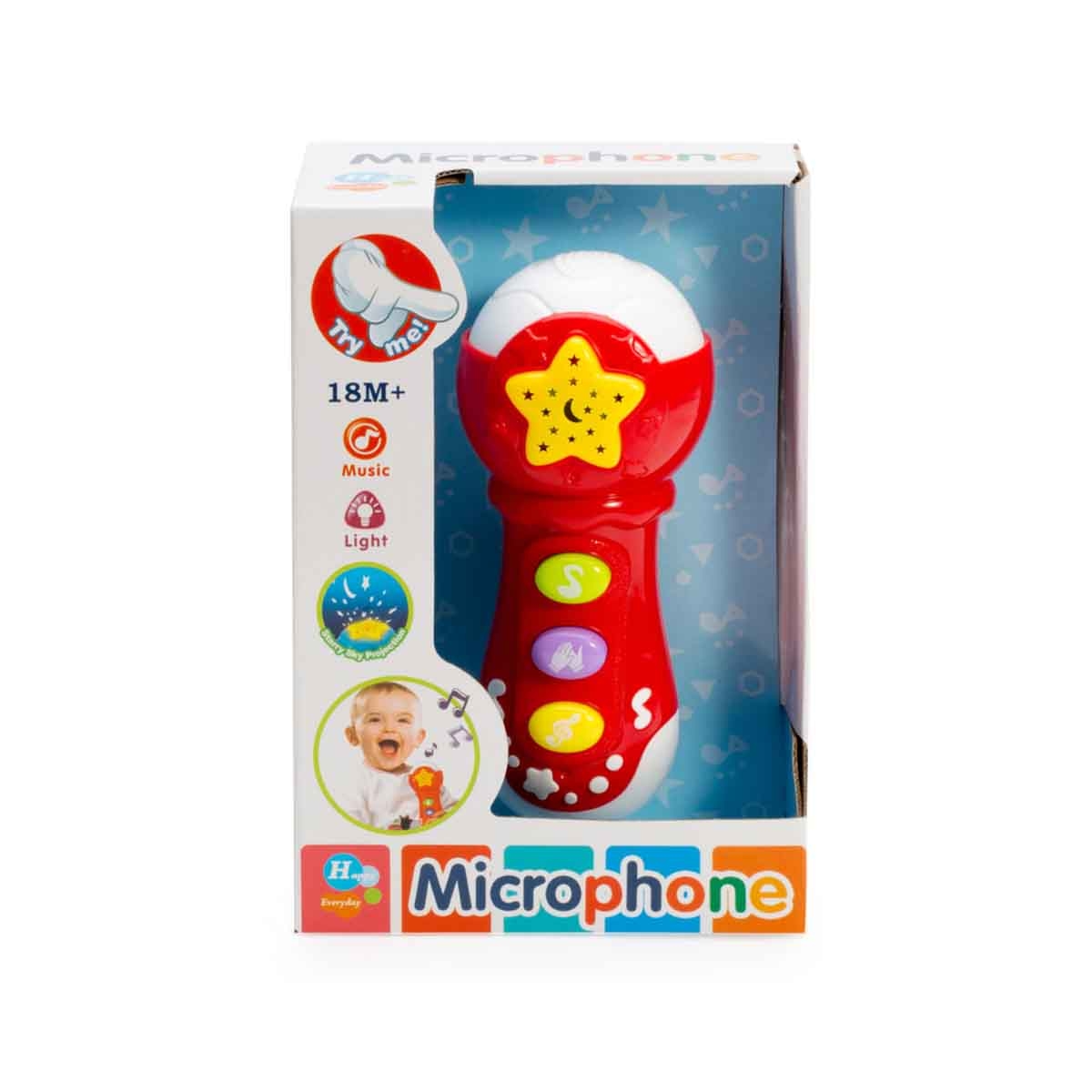 Kos Group Assorted Microphone Musical Toy Toddler, 0-2 Years