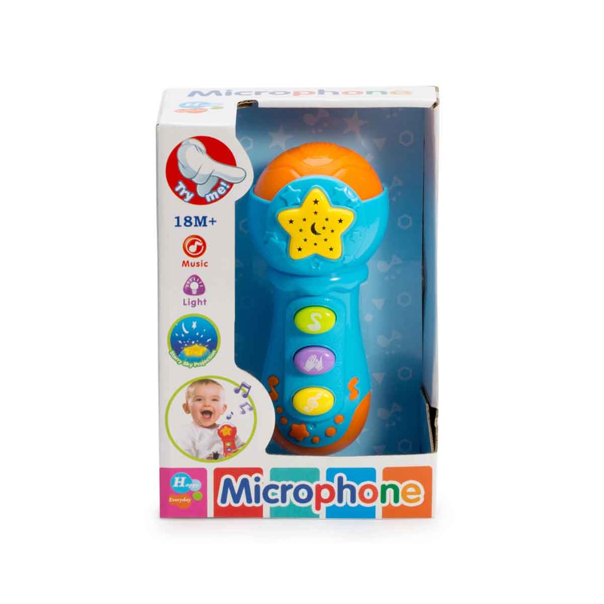 Kos Group Assorted Microphone Musical Toy Toddler, 0-2 Years