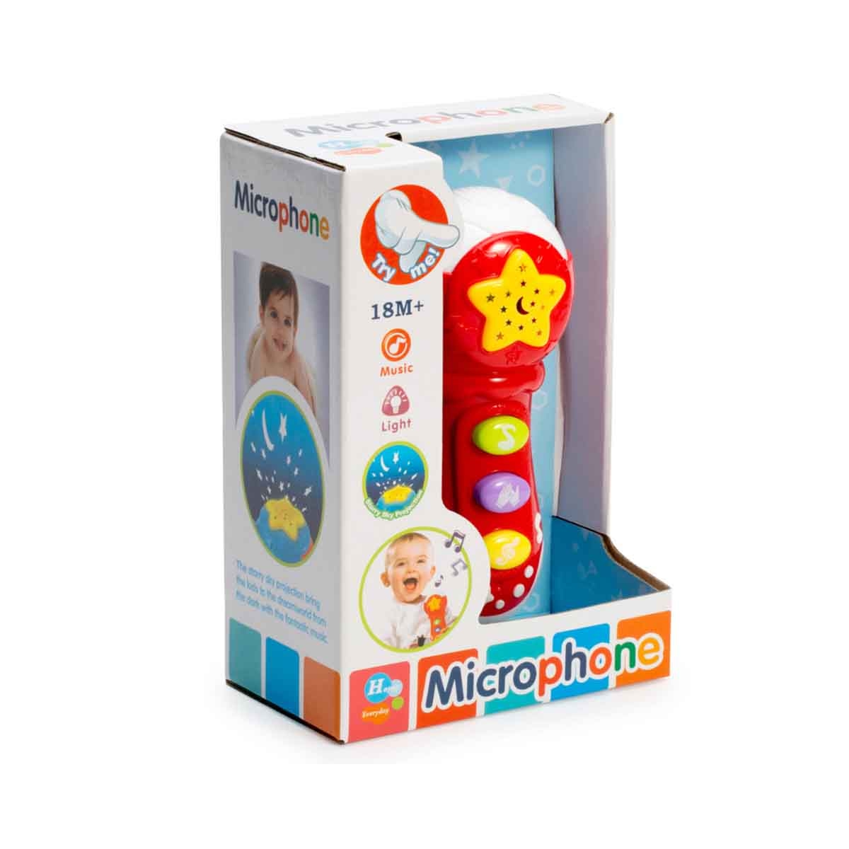 Kos Group Assorted Microphone Musical Toy Toddler, 0-2 Years