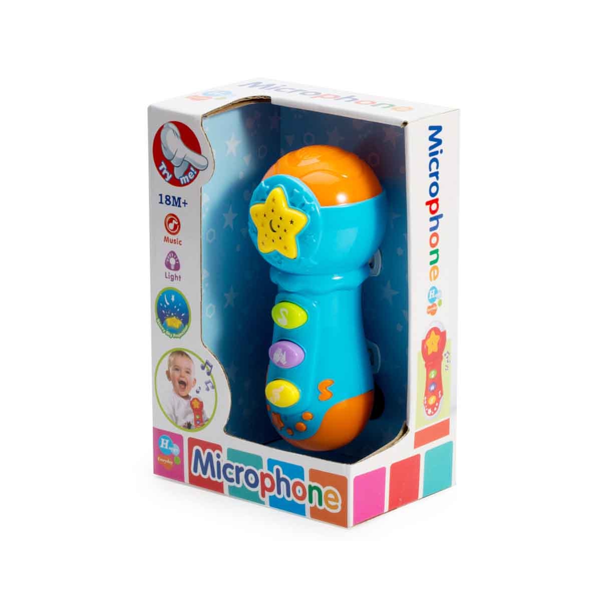 Kos Group Assorted Microphone Musical Toy Toddler, 0-2 Years