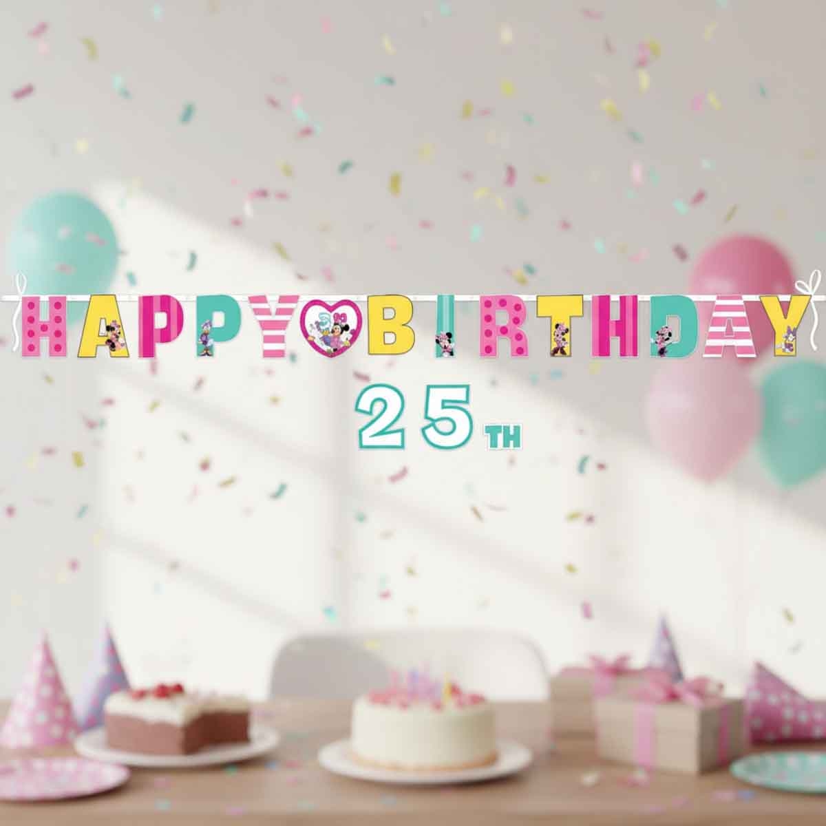 Minnie Mouse Jumbo Letter Banner