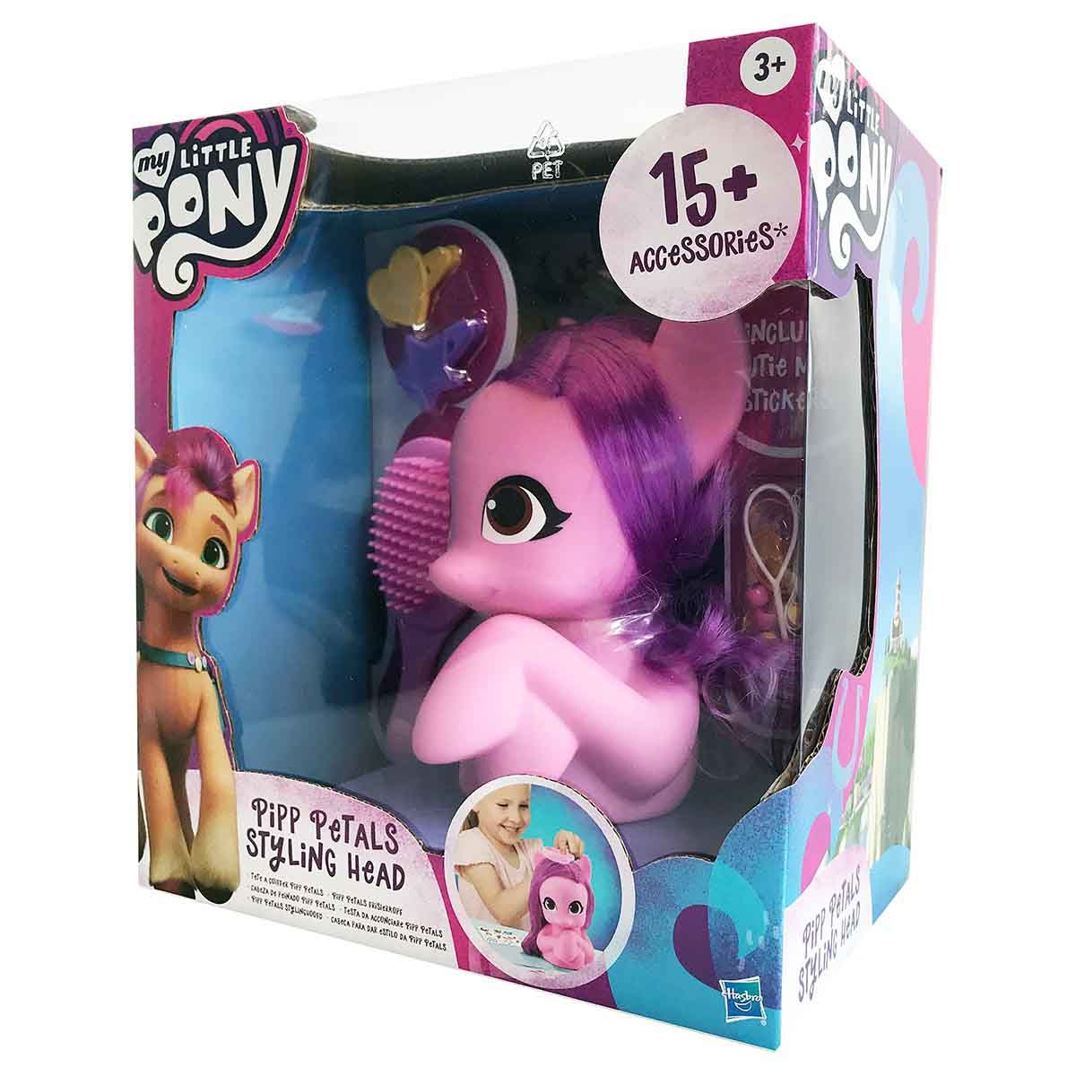 ماي ليتل بوني دمية تصفيف شعر بيب، للجنسين، من عمر 3 إلى 4 سنوات