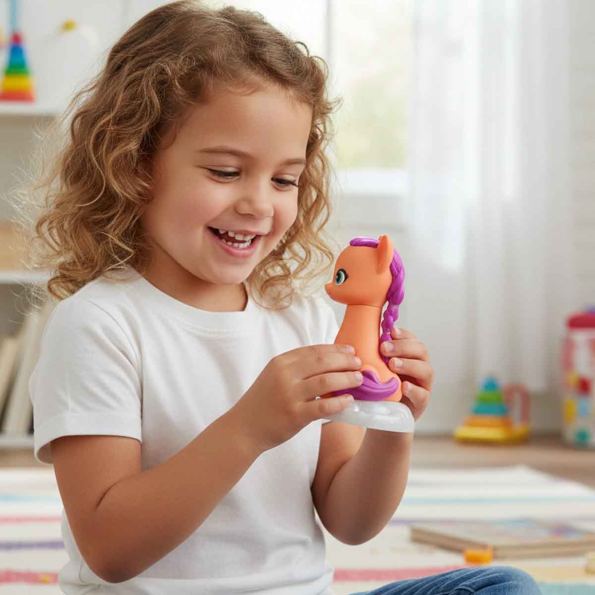 ماي ليتل بوني دمية ساني لتصفيف الشعر والعناية، للجنسين، من عمر 3 إلى 4 سنوات