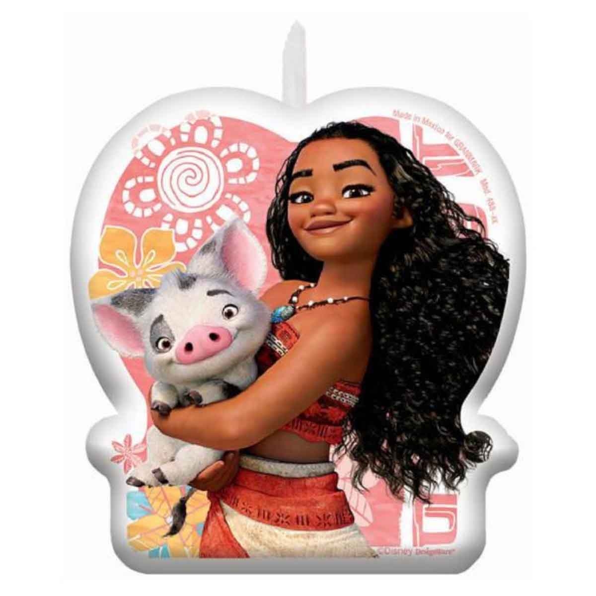 Moana Birthday Candle