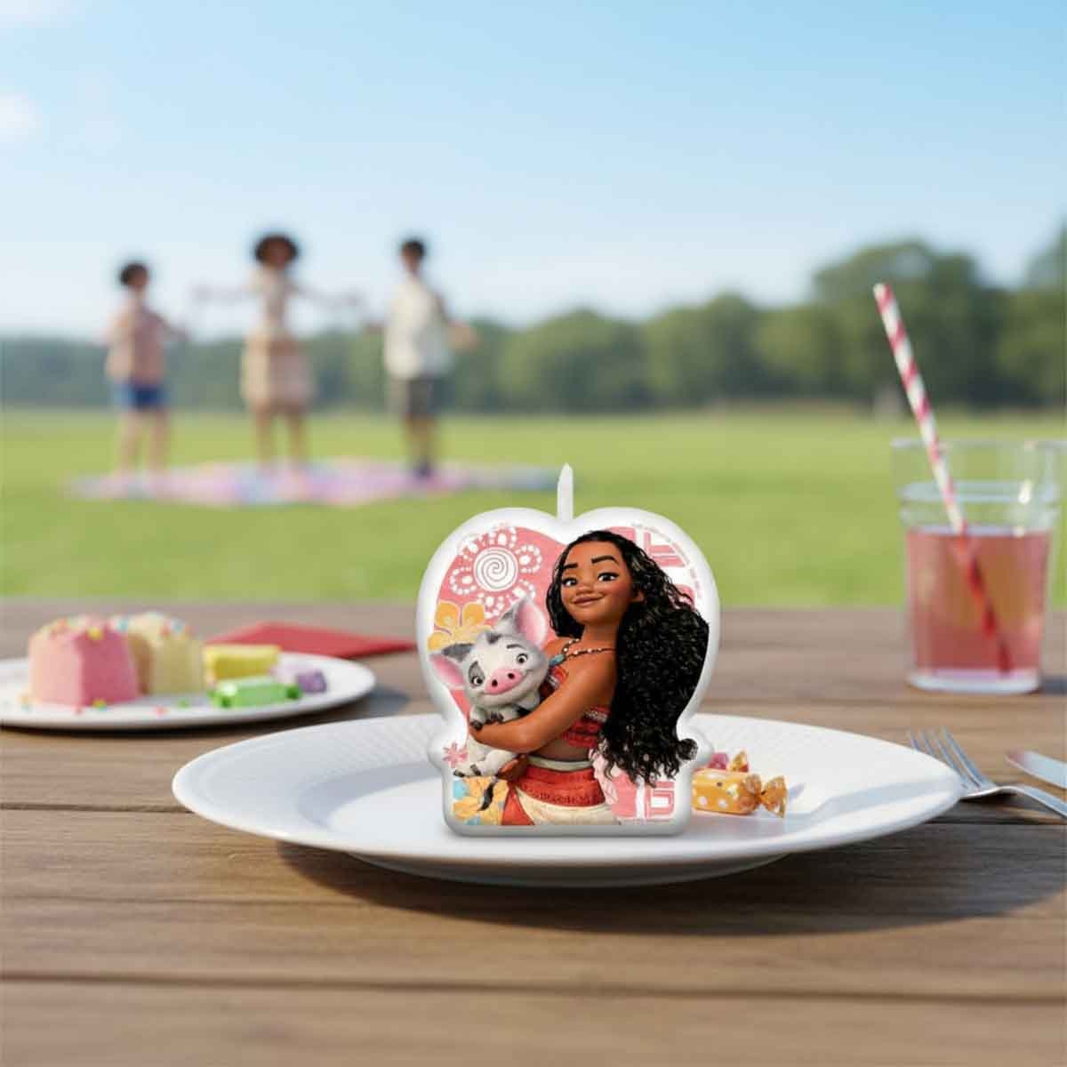 Moana Birthday Candle
