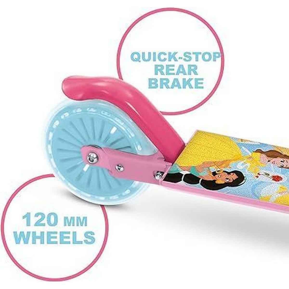 موندو برينسس سكوتر بعجلتين للبنات، عمر 5-7 سنوات