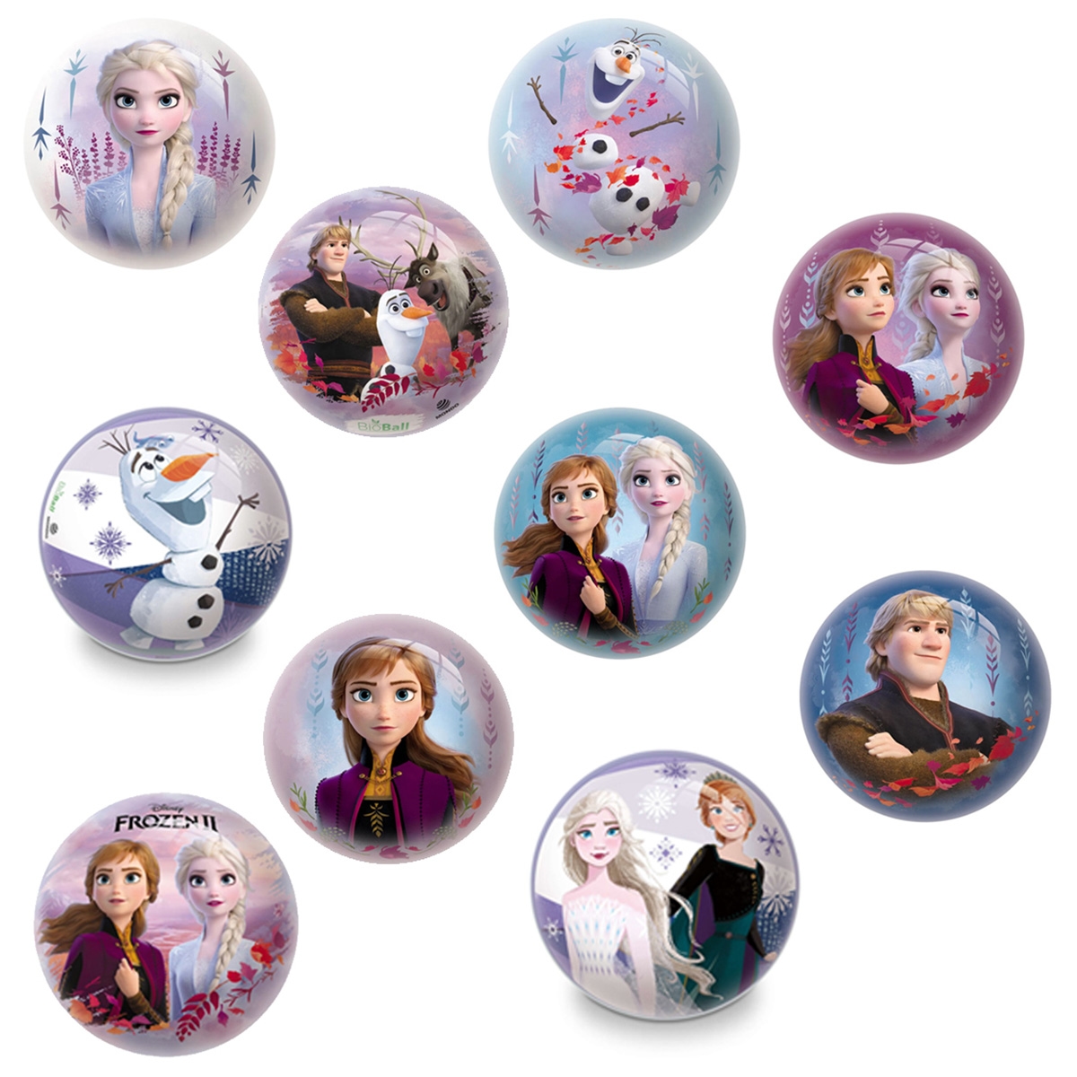 Mondo Assorted Frozen Ball Girls, 3-4 Years