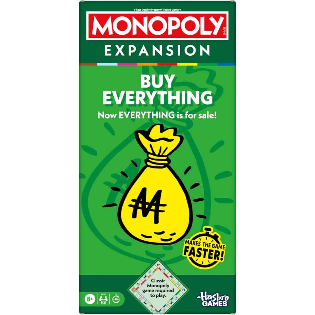 Monopoly Buy Everything Game Unisex, 8-10 Years