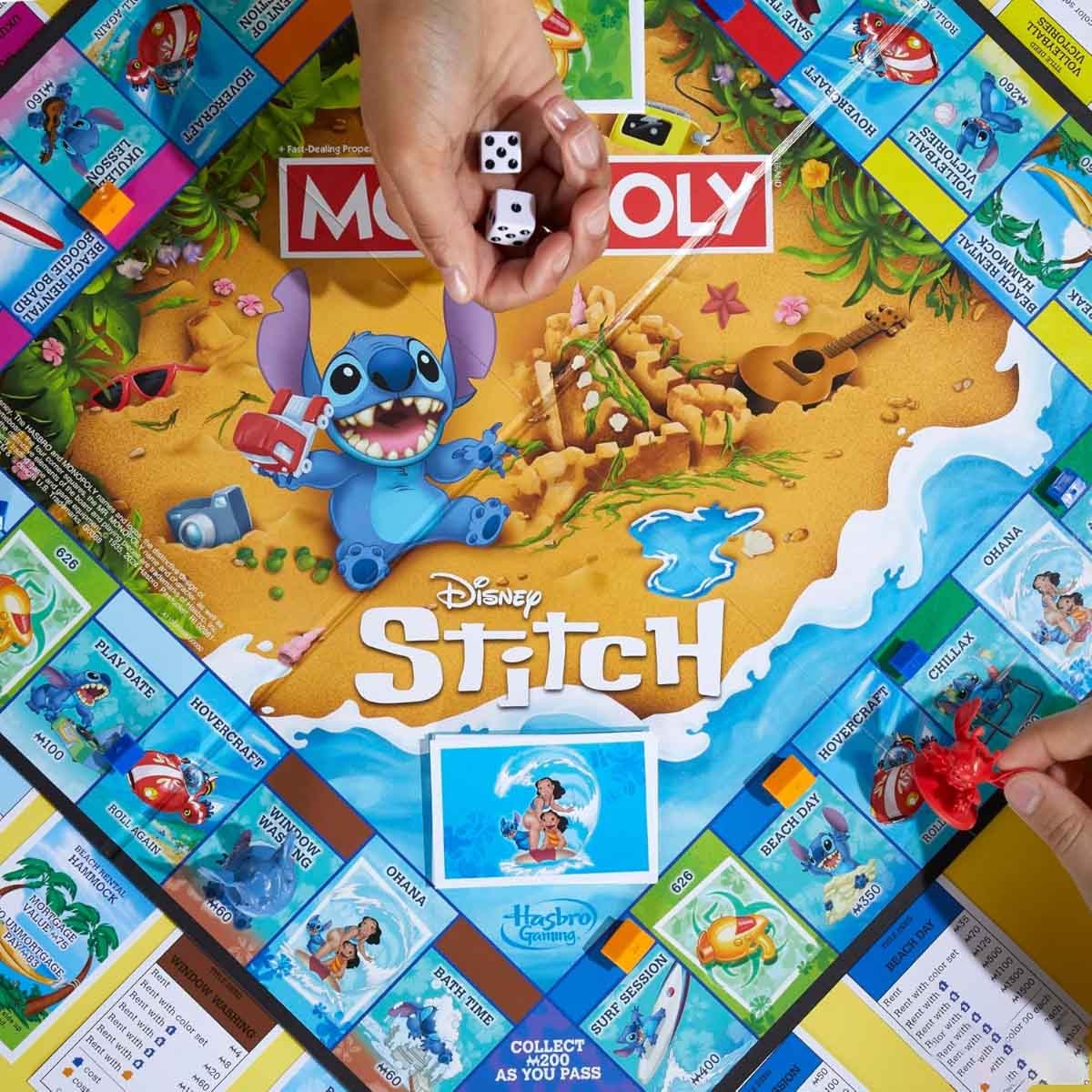 Monopoly Stitch Game Unisex, 8-10 Years