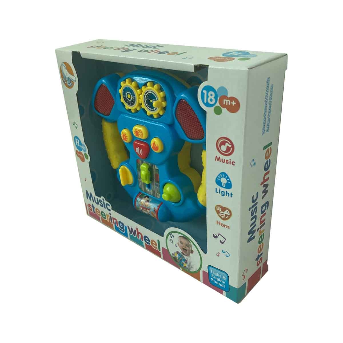 كوس جروب لعبة المقود الموسيقية المتنوعة للأطفال، من عمر 0 إلى 2 سنة