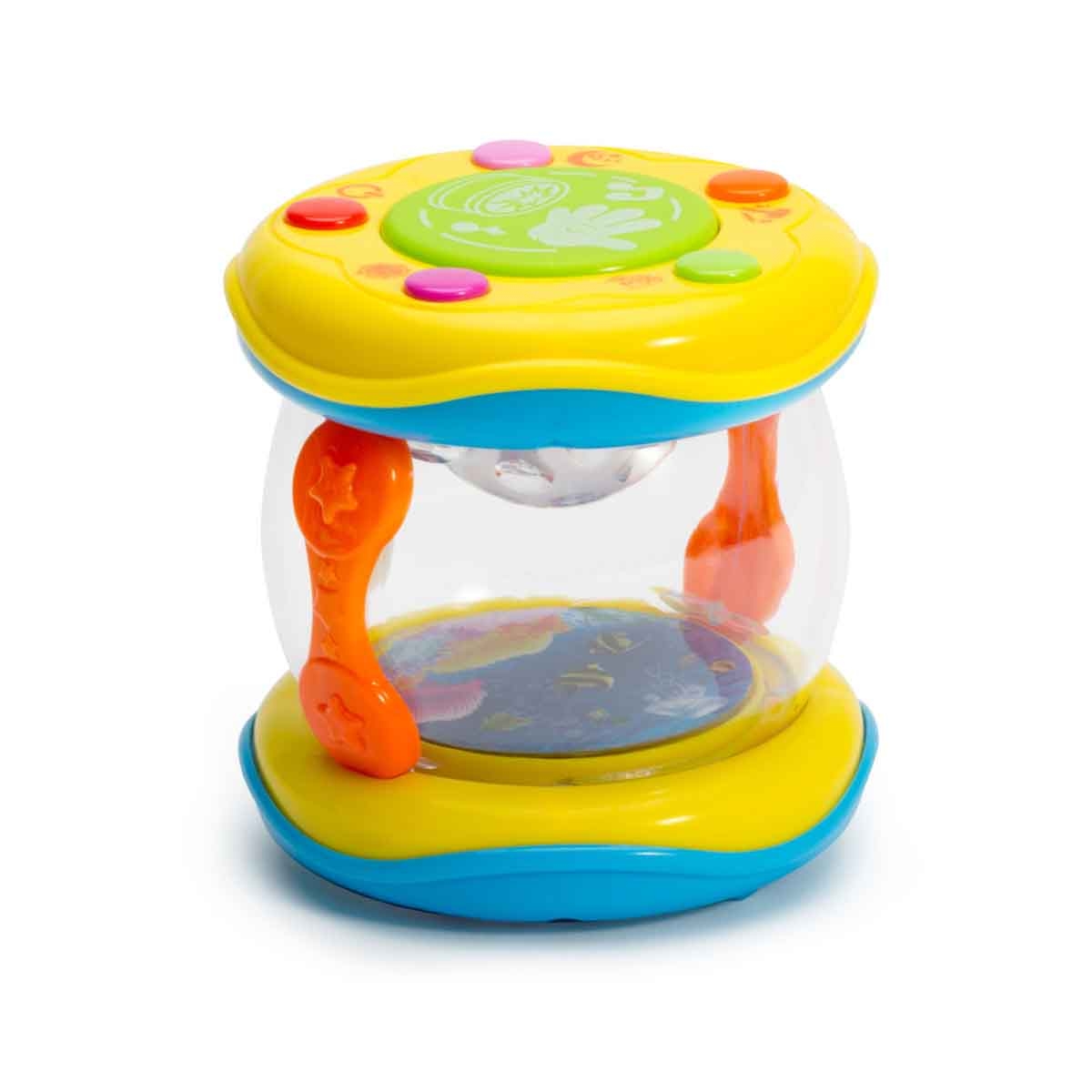 Kos Group Assorted Musical Drum Toy Toddler, 0-2 Years