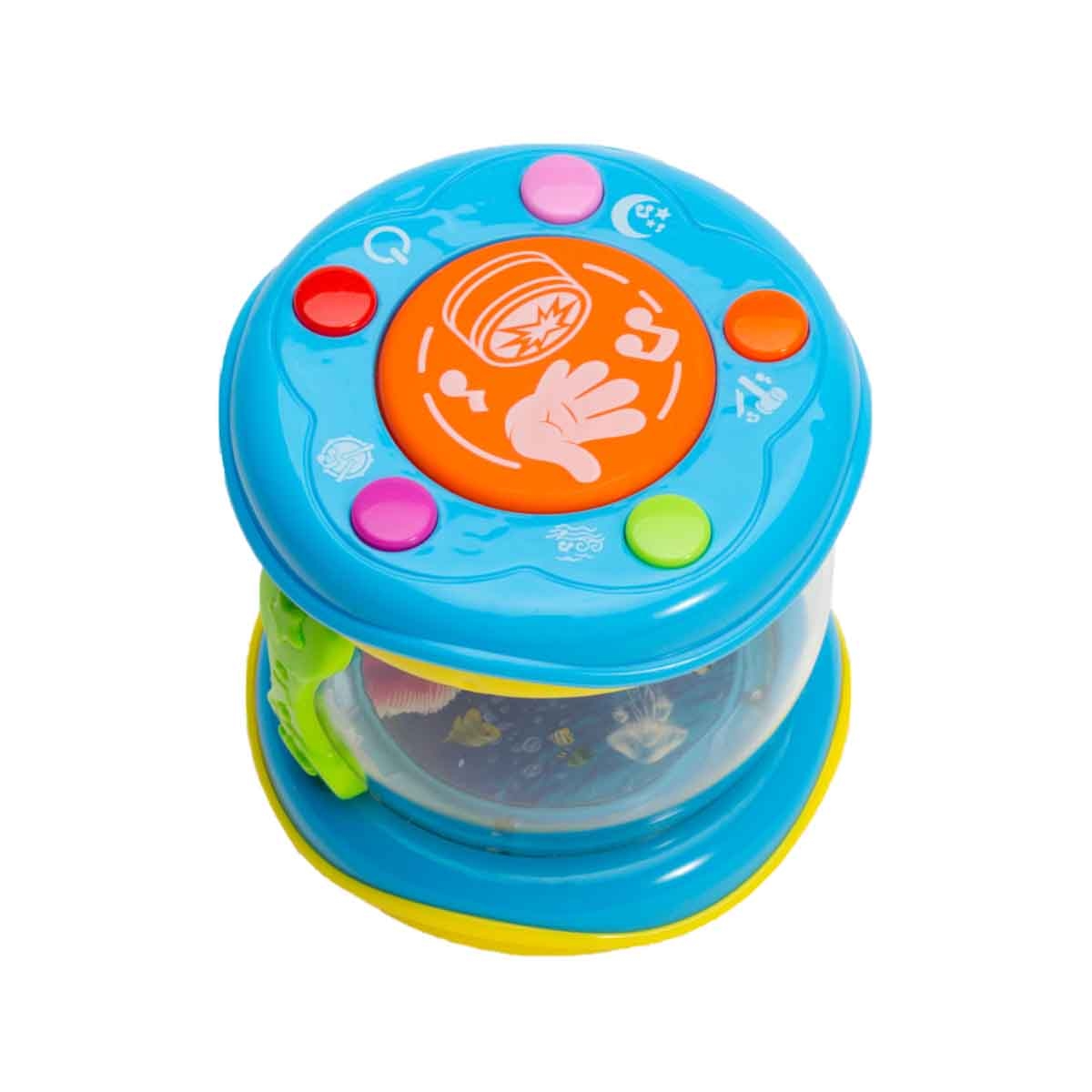 Kos Group Assorted Musical Drum Toy Toddler, 0-2 Years