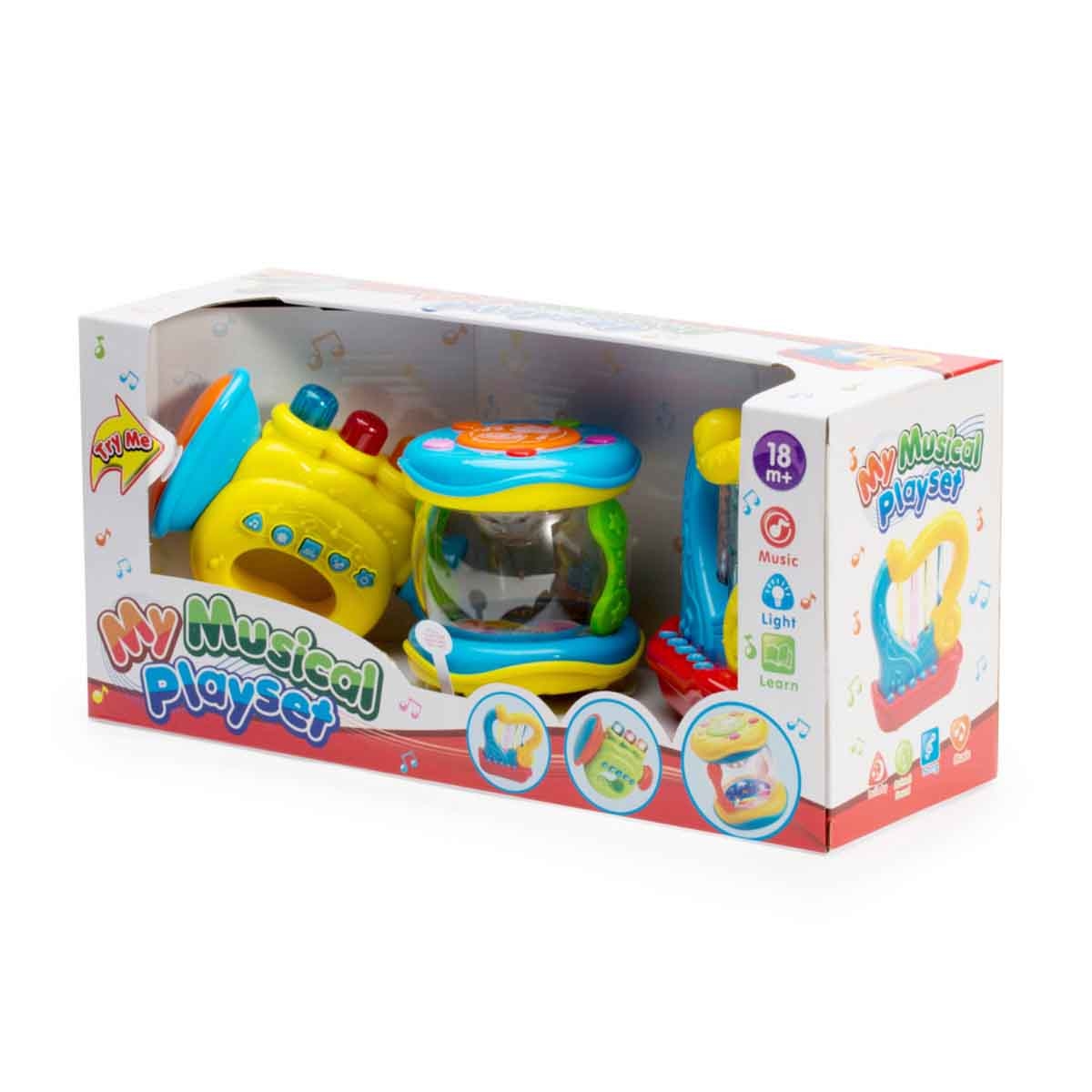 Kos Group Assorted My Musical Play Set Toddler, 0-2 Years