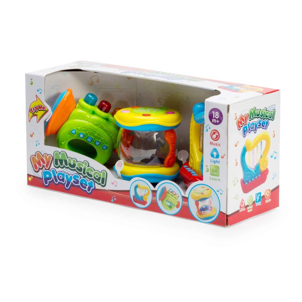 Kos Group Assorted My Musical Play Set Toddler, 0-2 Years