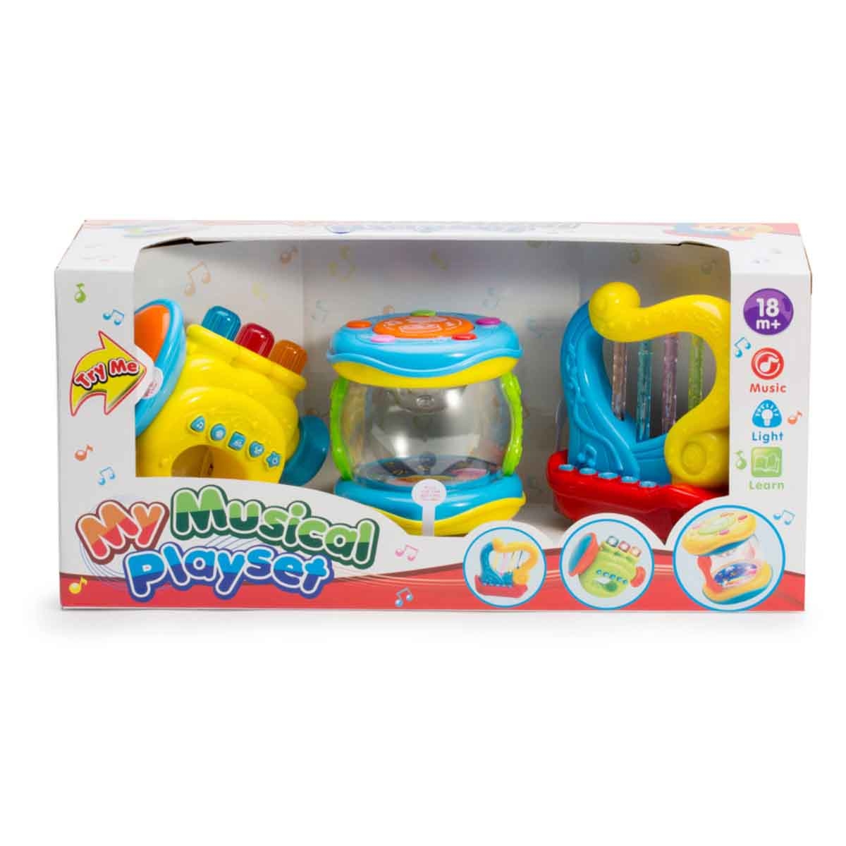 Kos Group Assorted My Musical Play Set Toddler, 0-2 Years