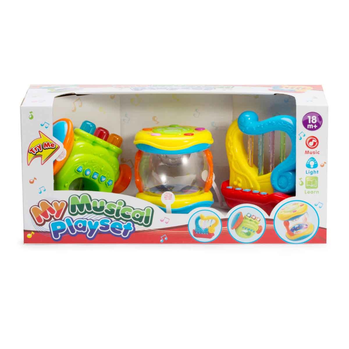 Kos Group Assorted My Musical Play Set Toddler, 0-2 Years