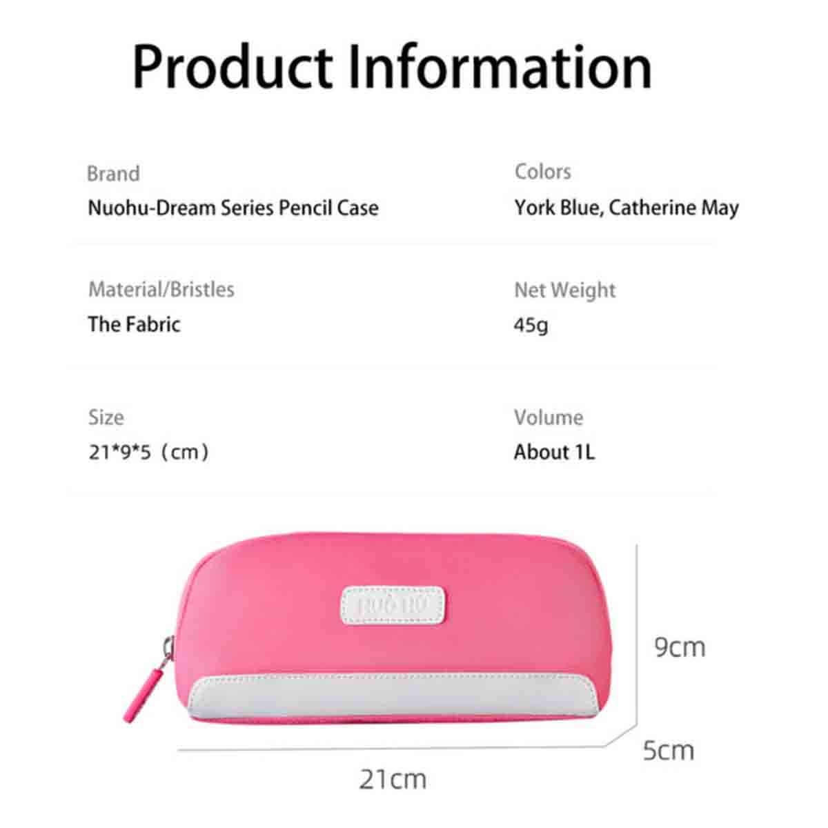 Nohoo Rose Red Pencil Bag