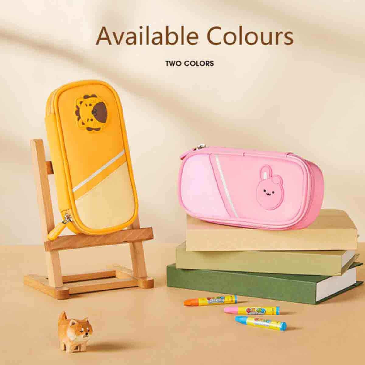 Nohoo Lion Yellow Pencil Case