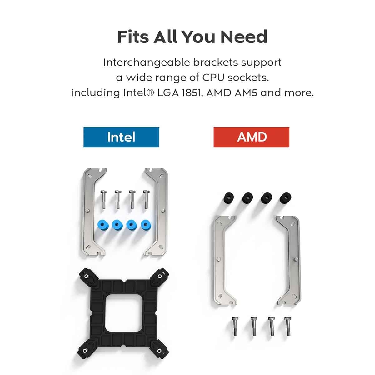 مونتيك مبرد هواء للمعالج NX400 بإضاءة ARGB