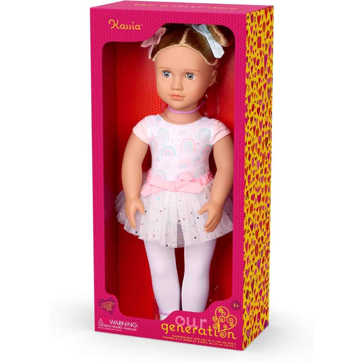 أور جينيريشن دمية كاسيا للبنات، عمر 3-4 سنوات