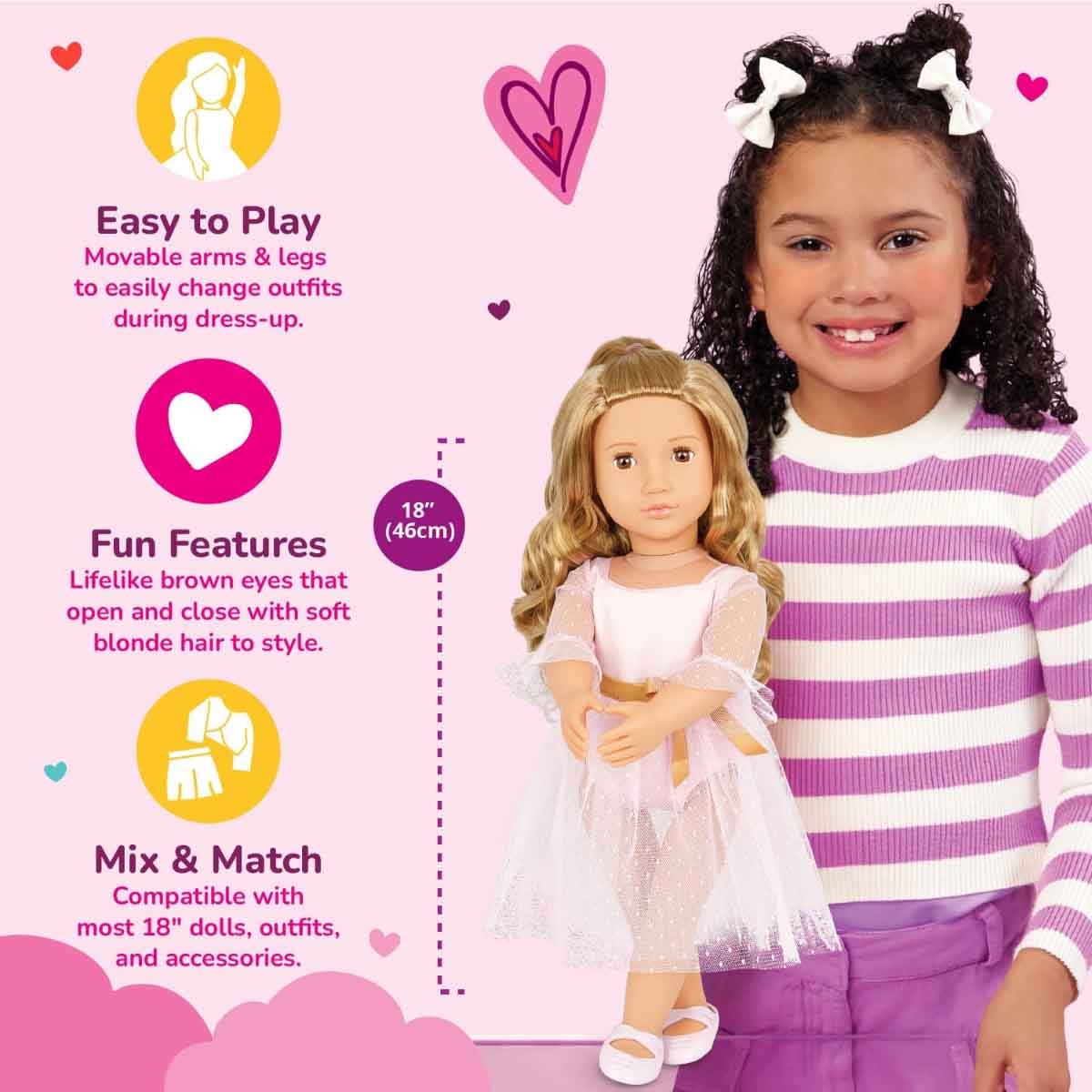 Our Generation Natasha Doll Girls, 3-4 Years