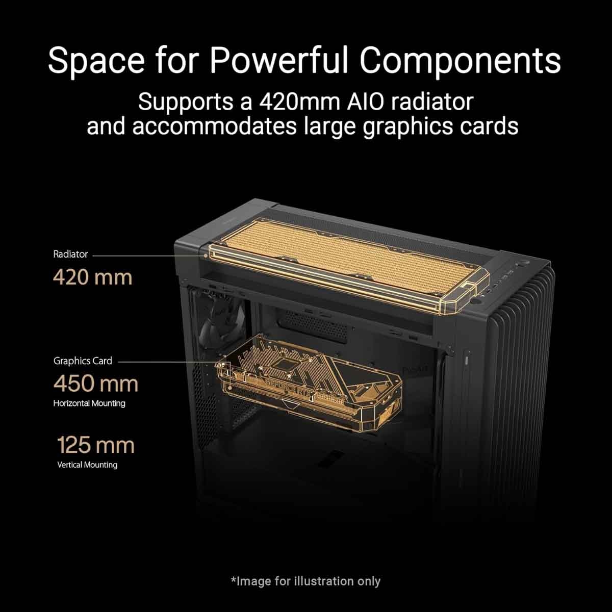 ASUS Proart PA602 Wood Edition E-ATX PC Case