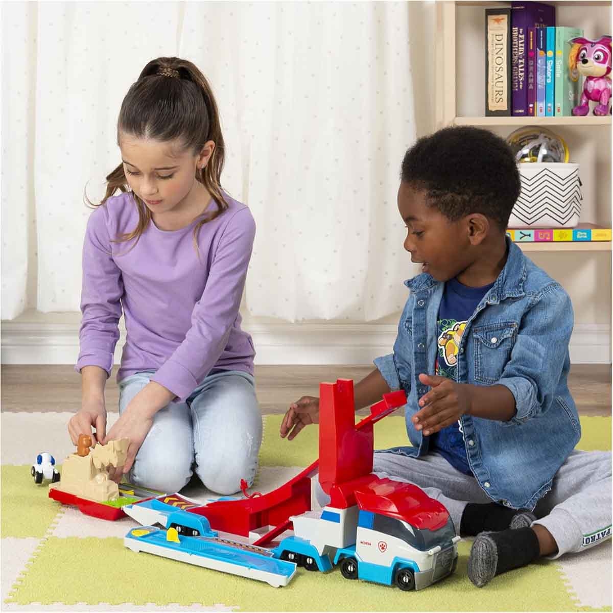 Paw Patrol Launch N Haul Patroller Playset Unisex, 3-4 Years