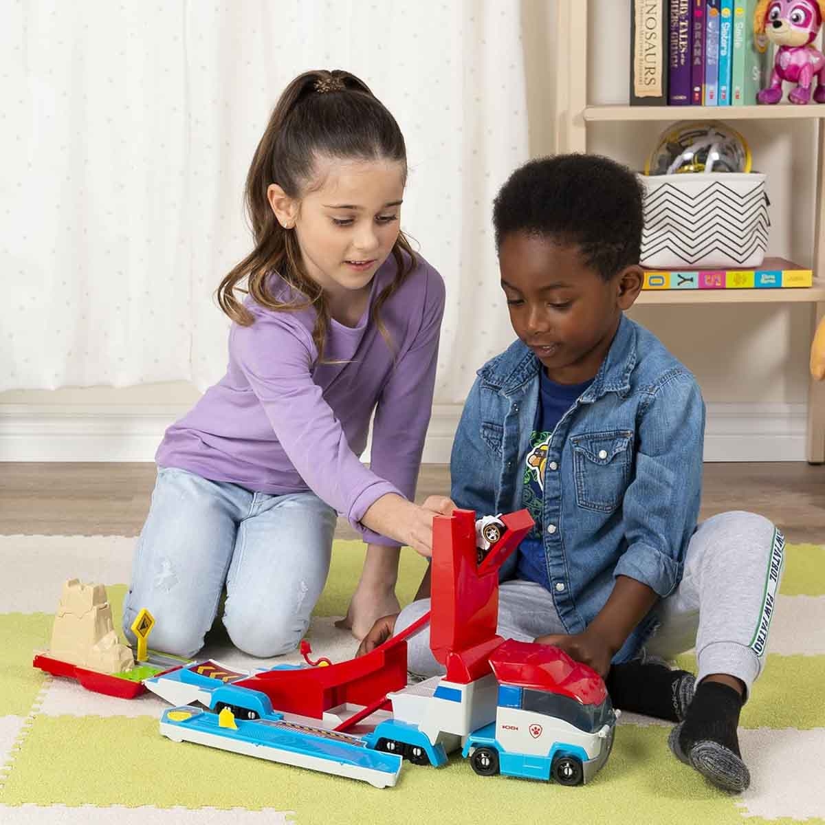 Paw Patrol Launch N Haul Patroller Playset Unisex, 3-4 Years