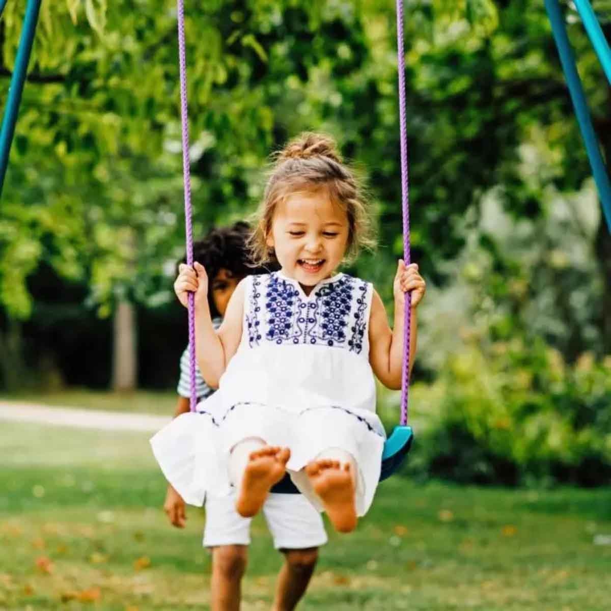 Plum Swing Set Unisex, 3-4 Years