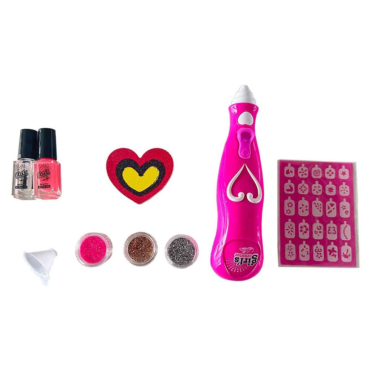 Mei Bo Kai Nail Art Studio Set Girls, 5-7 Years