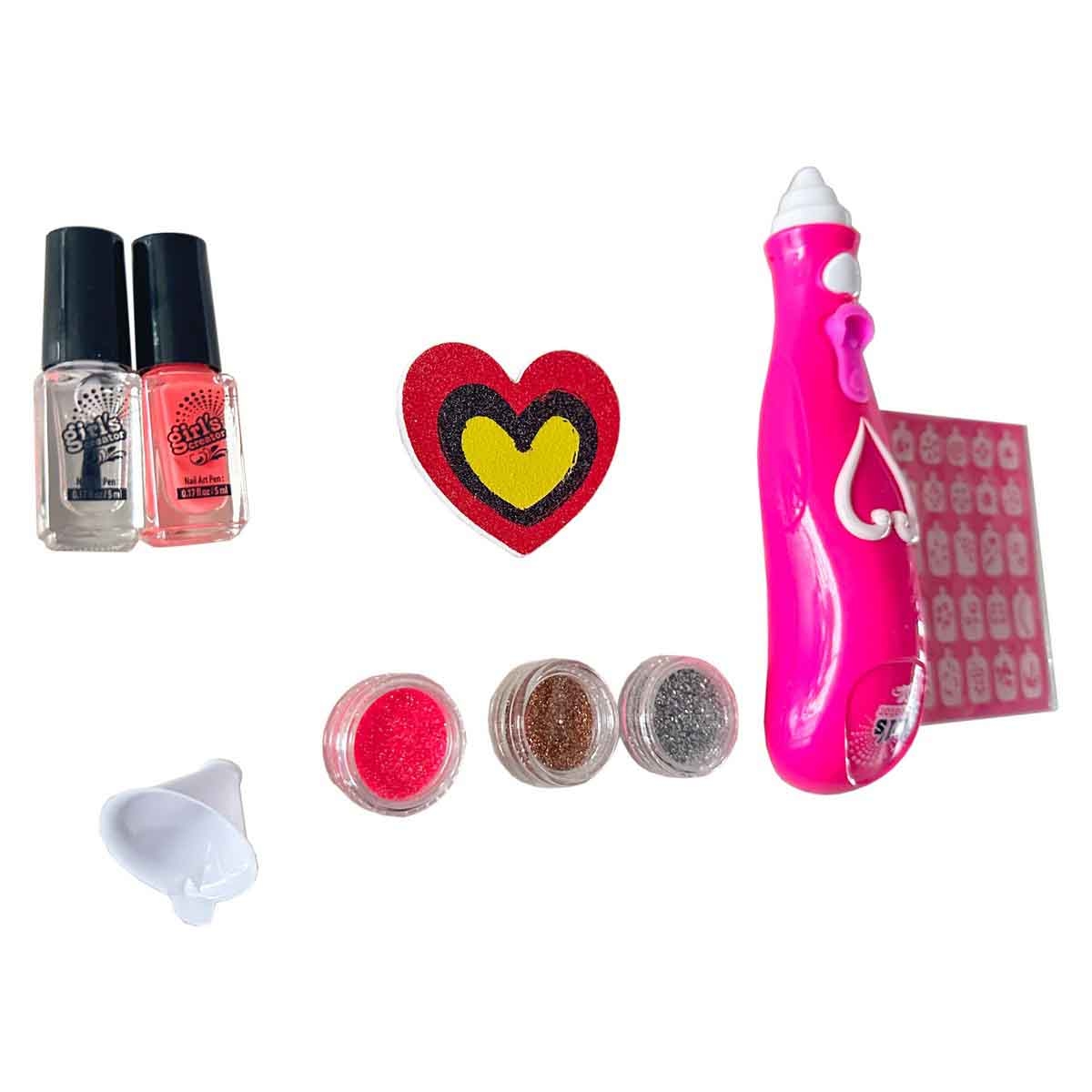 Mei Bo Kai Nail Art Studio Set Girls, 5-7 Years