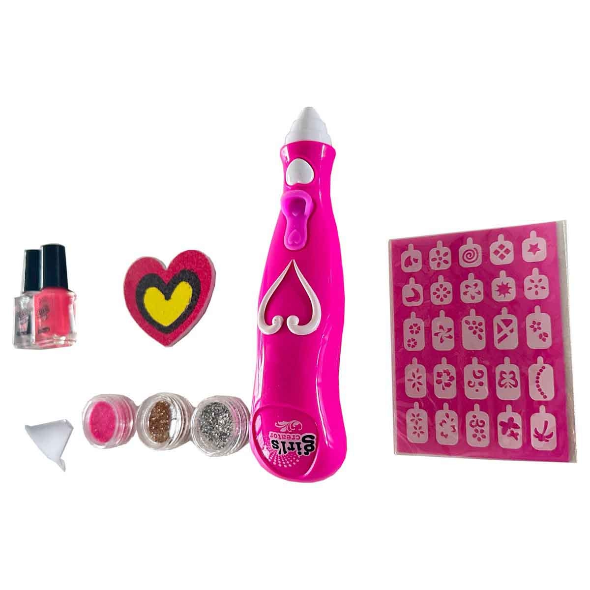 Mei Bo Kai Nail Art Studio Set Girls, 5-7 Years