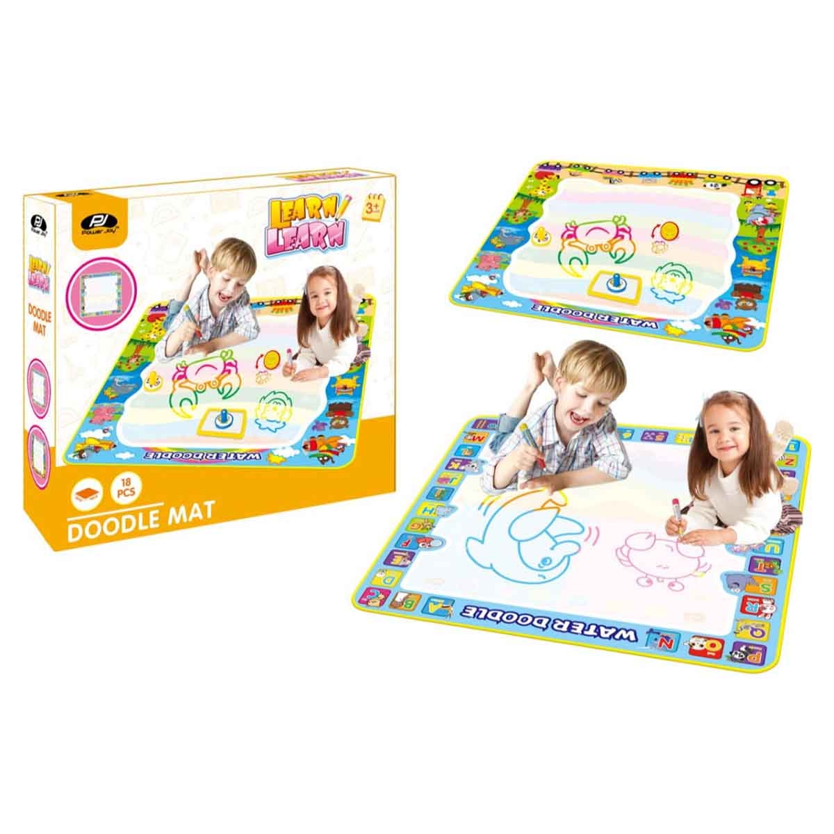 Power Joy Learn Water Doodle Mat Unisex, 3-4 Years