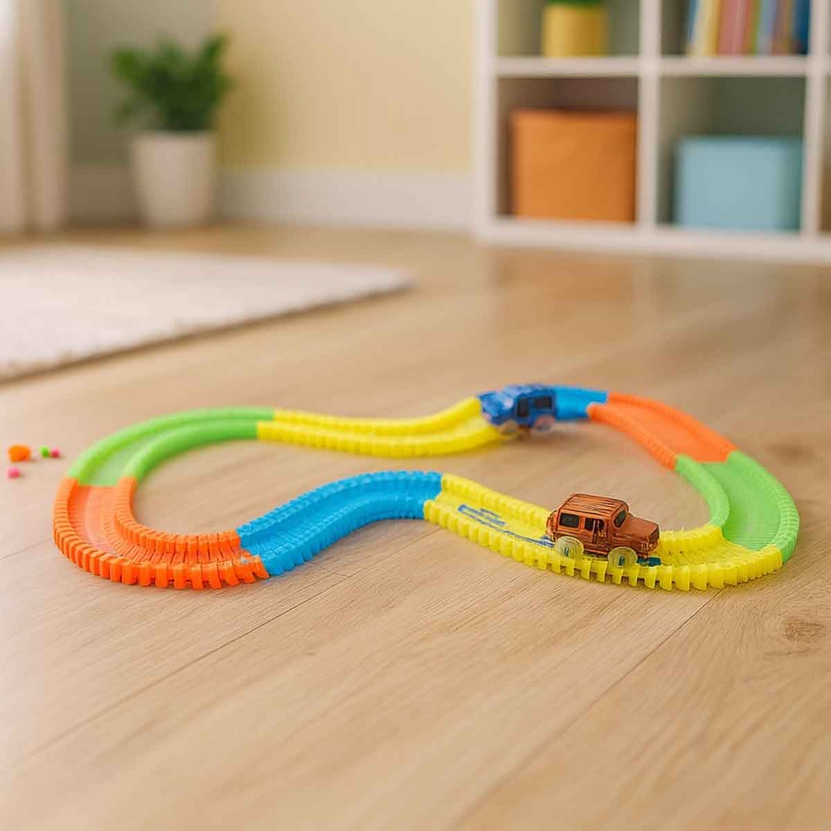 باور جوي مسار سحري مضيء في الظلام للجنسين، عمر 3-4 سنوات