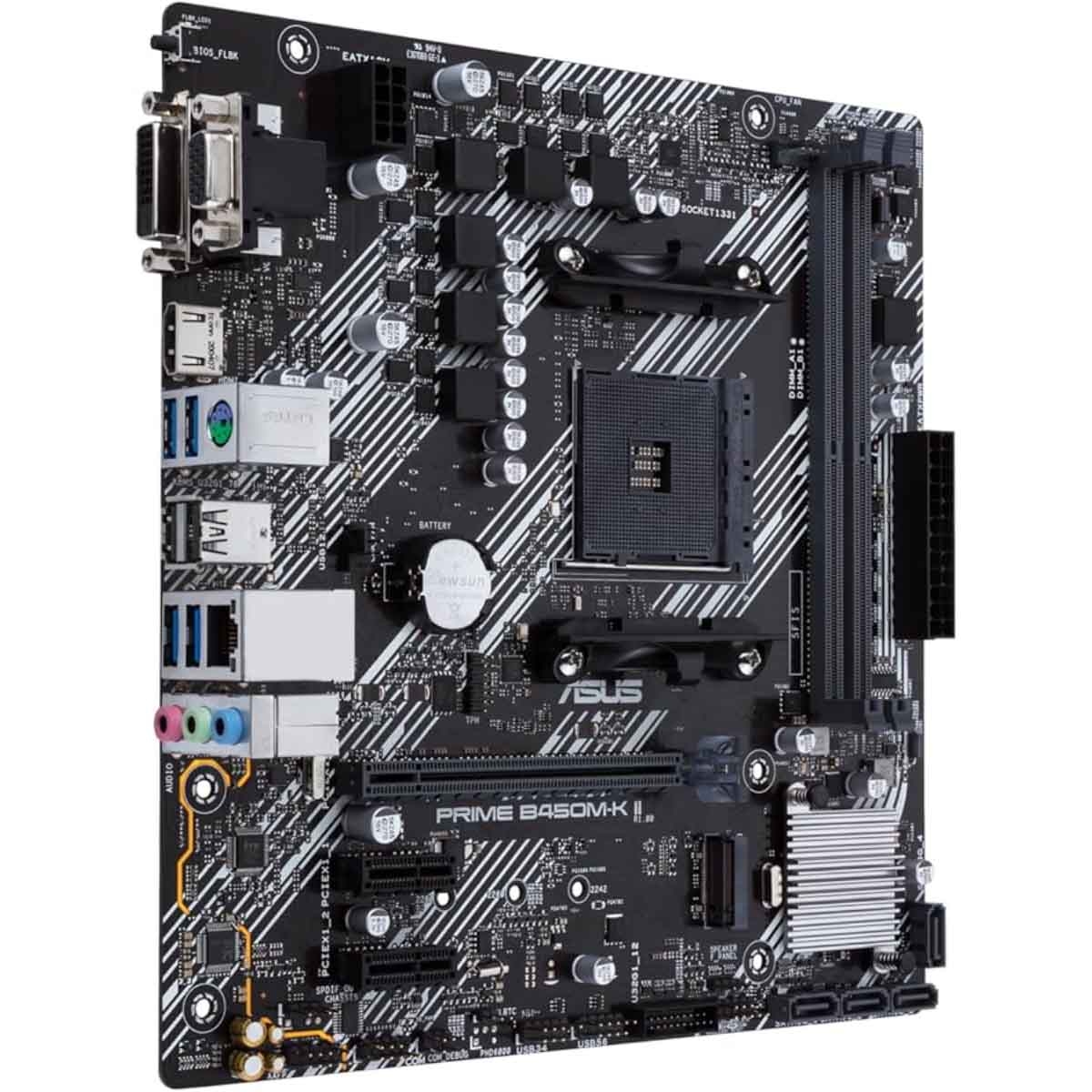 Asus Prime B450M-K II Motherboard