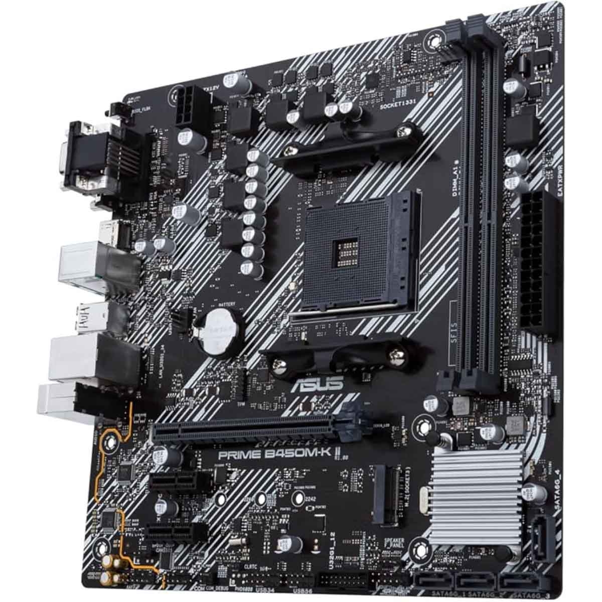 Asus Prime B450M-K II Motherboard
