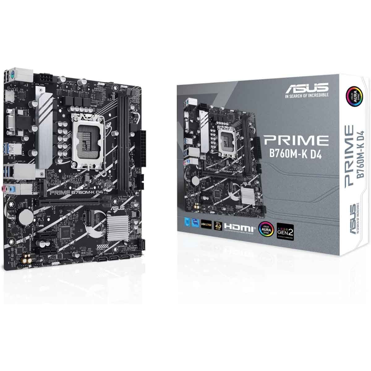 Asus Prime B760M-K D4 Motherboard