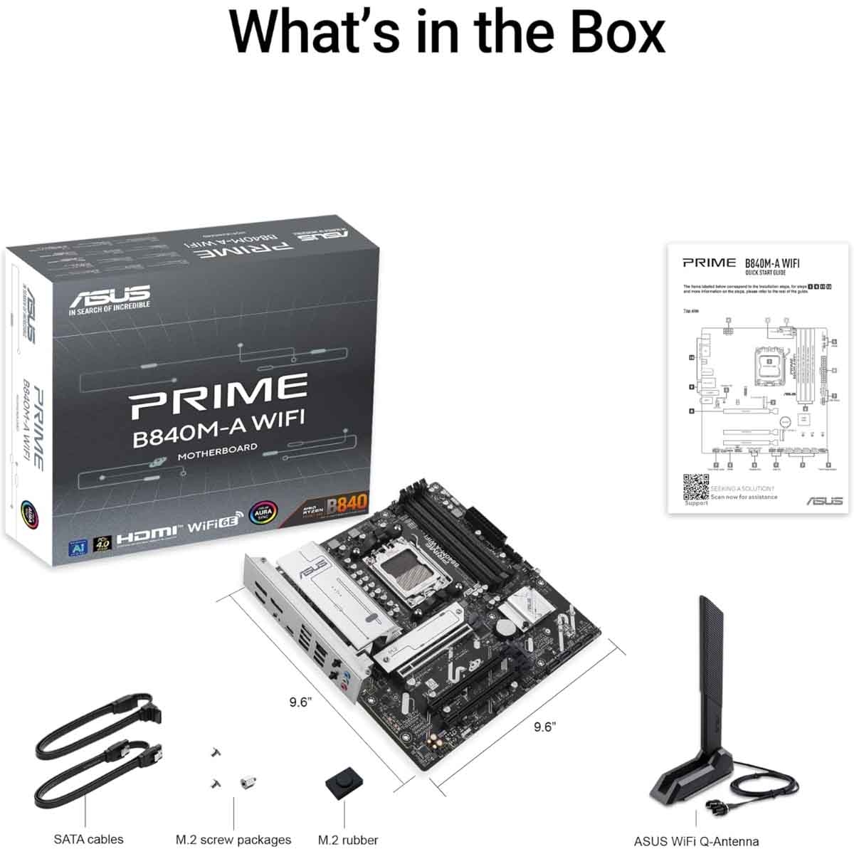 Asus Prime B840M-A WiFi Motherboard