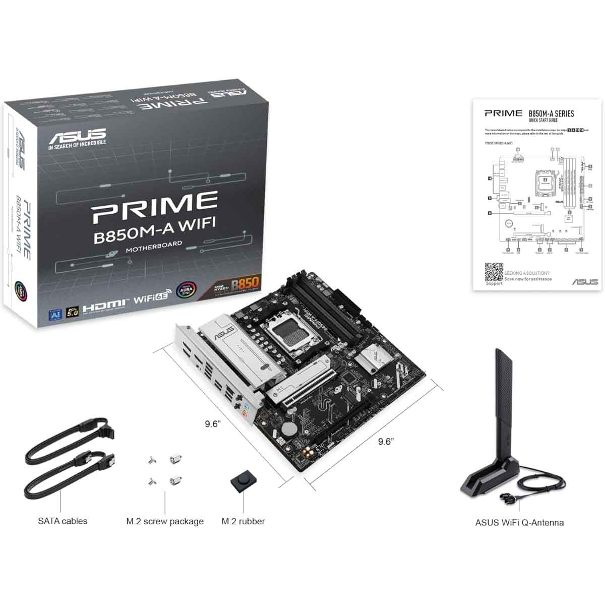 Asus Prime B850M-A WiFi Motherboard